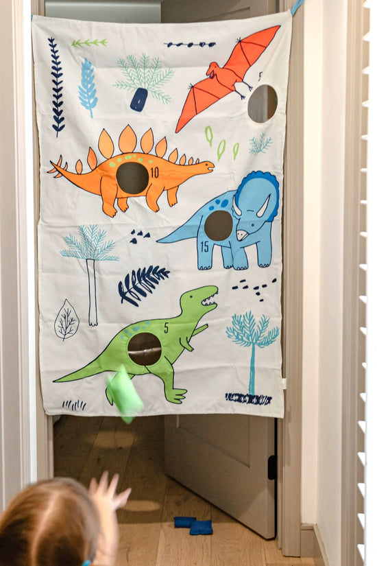 Dino Doorway Bean Bag Toss